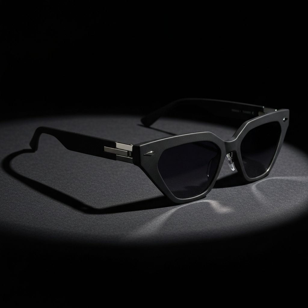 The Cipher — Angular geometric frame sunglasses